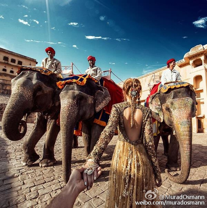 Follow me to my Weibo — Photographer Murad Osmann opens Weibo account