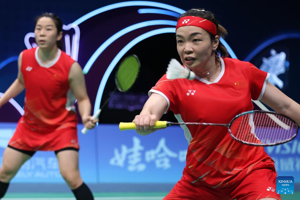 In pics: Women's Semifinals of Badminton at 19th Asian Games